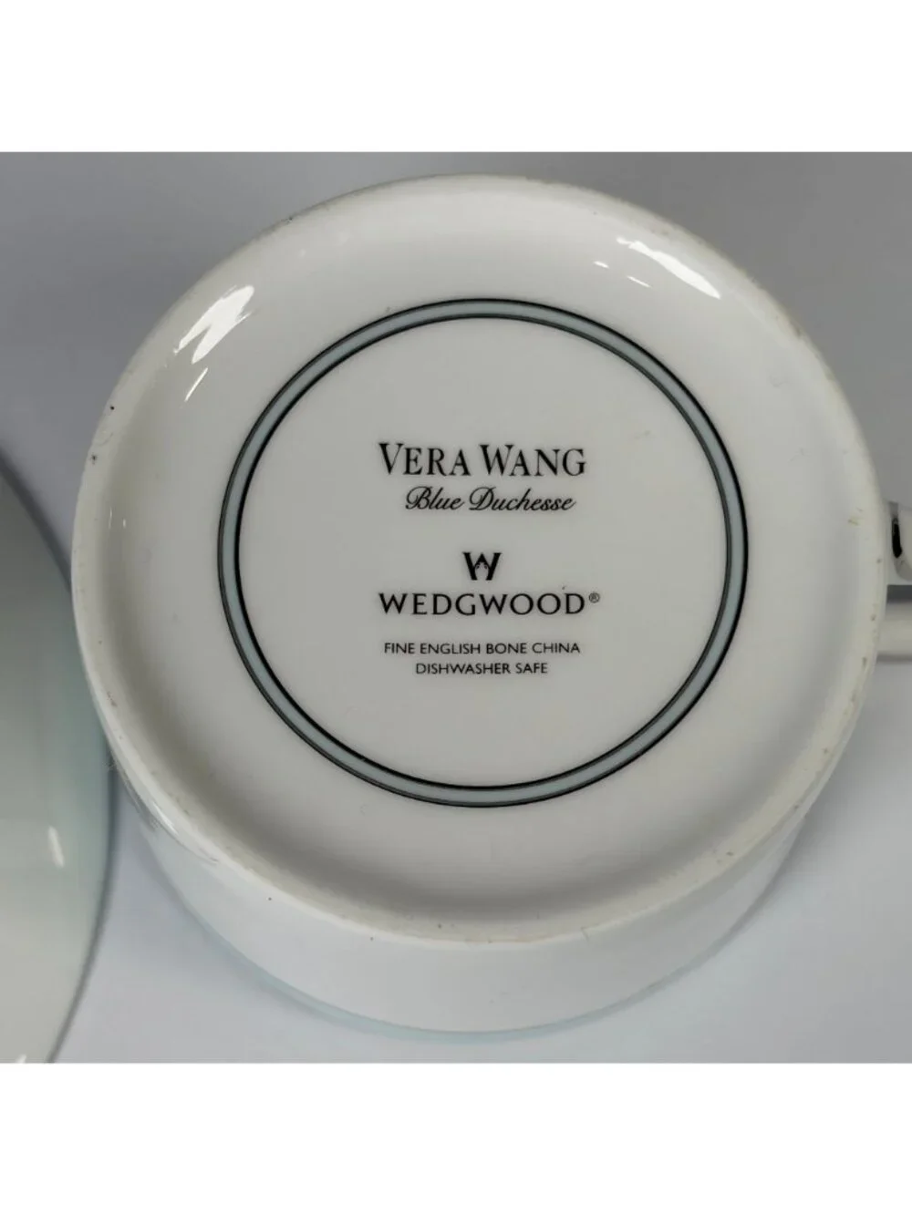 Vera Wang Wedgwood Blue Duchesse Teacup & Saucer